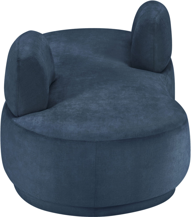 Argyle - Chenille Fabric Chaise / Loveseat