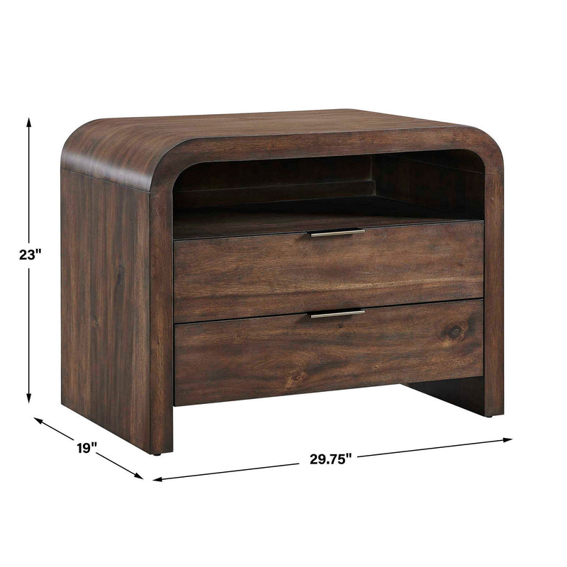 Decatur - Side Table - Woodtone