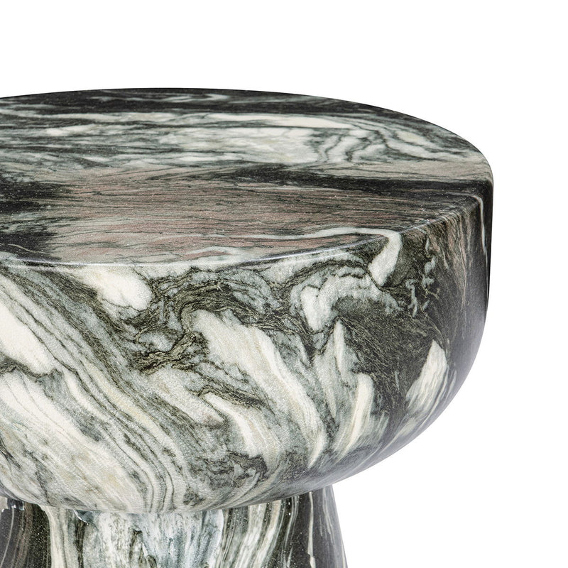 Merz - Outdoor Stool / Table - Green