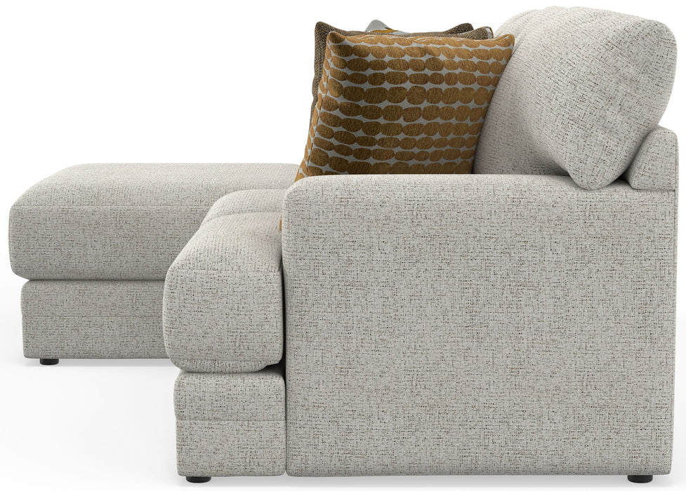 Tori - Sectional With Comfort Coil Seating And Accent Pillows Included