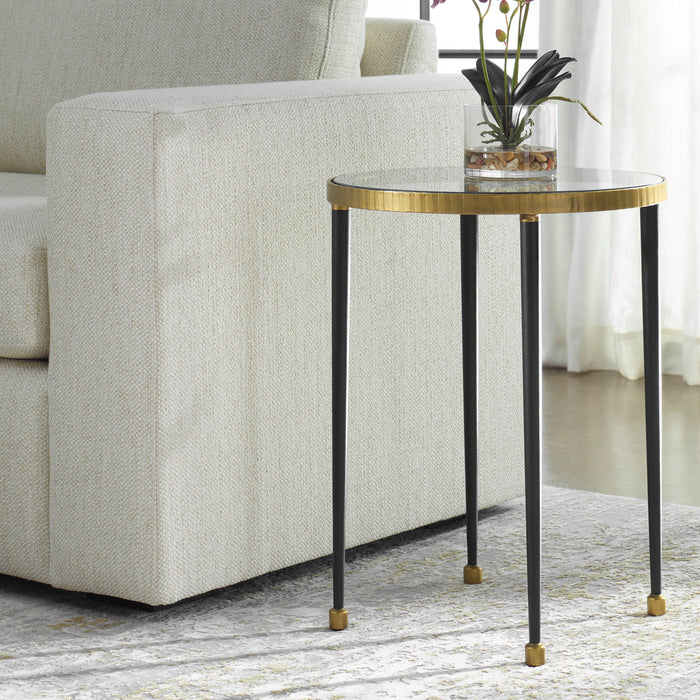 Stiletto - Side Table - Antique Gold