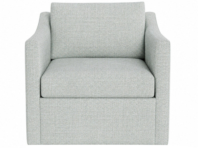 Asher - Swivel Chair - Gray