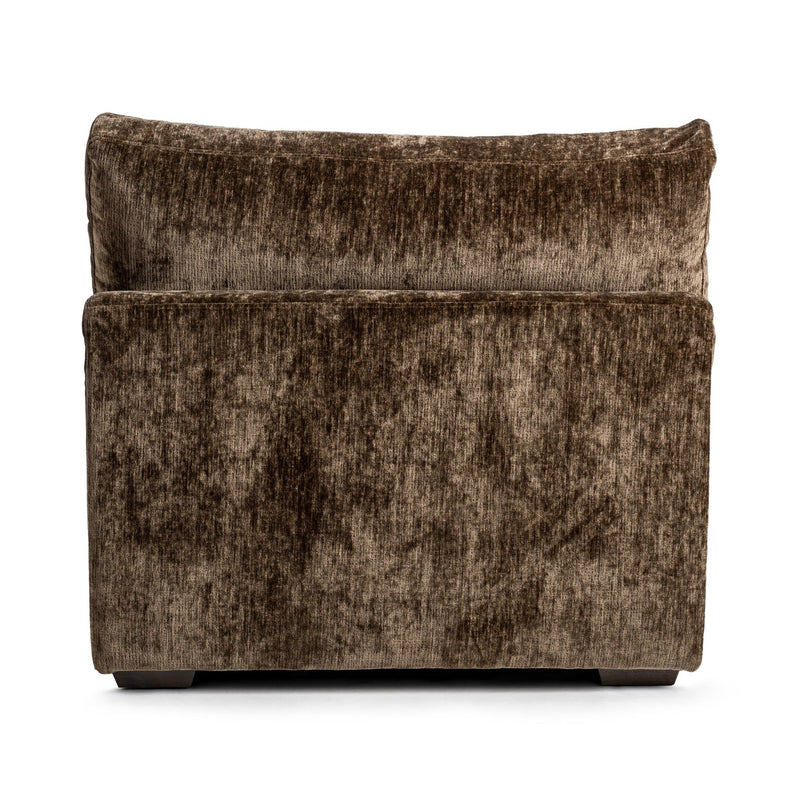 Ludwig - Armless Chair - Mossed Brown