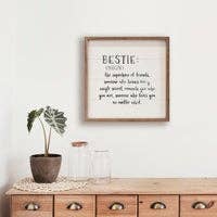 Bestie Definition White