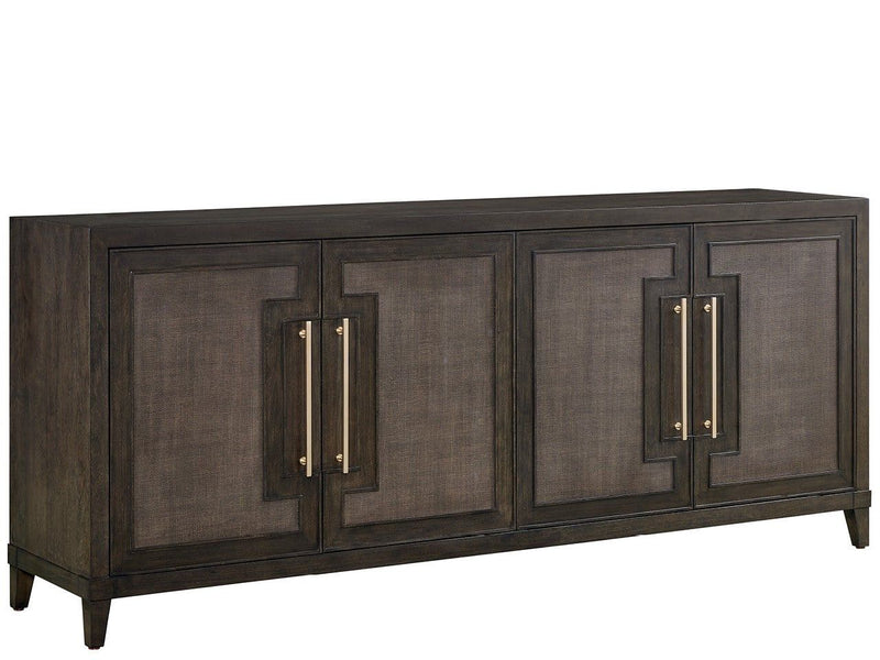 Fenwick - Embossed Credenza - Dark Brown