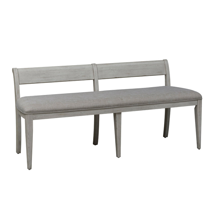 Farmhouse Reimagined - Upholstered Bench - White