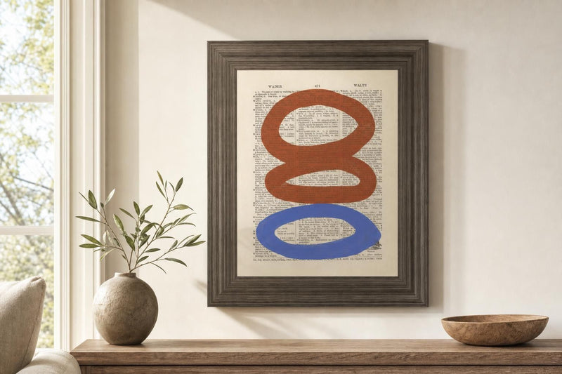 22x26 Modern Definition VI By Renee W. Stramel - Beige