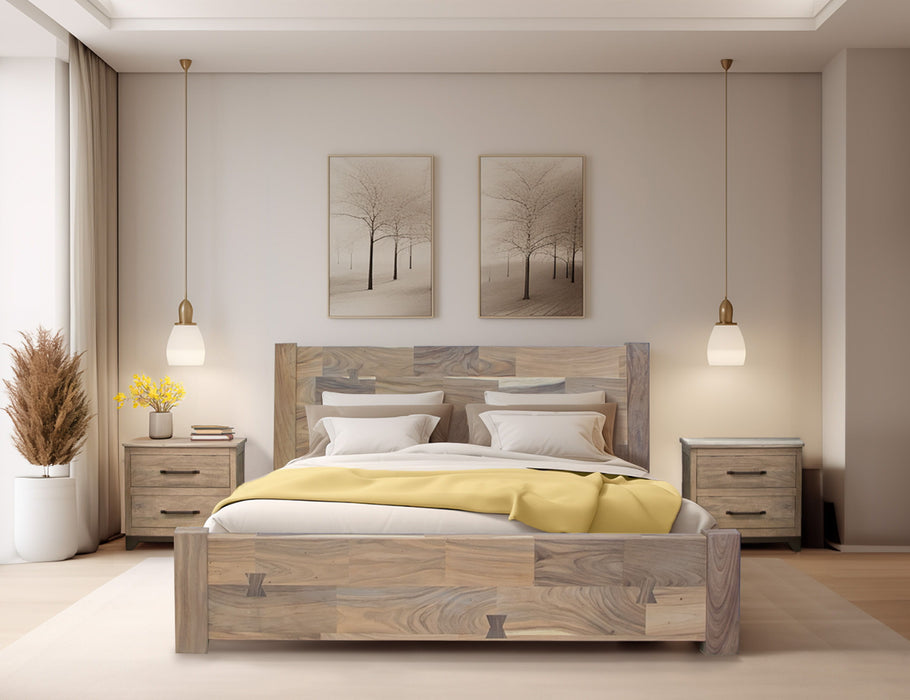 Natural Parota - Platform Bed