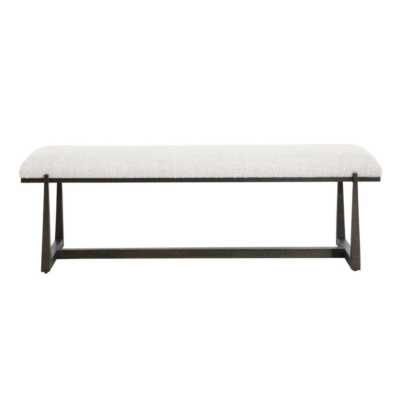 Midas - Long Bench - Black / White