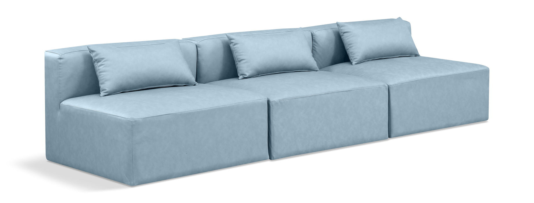 Cube - Modular 3 Seat Armless Sofa