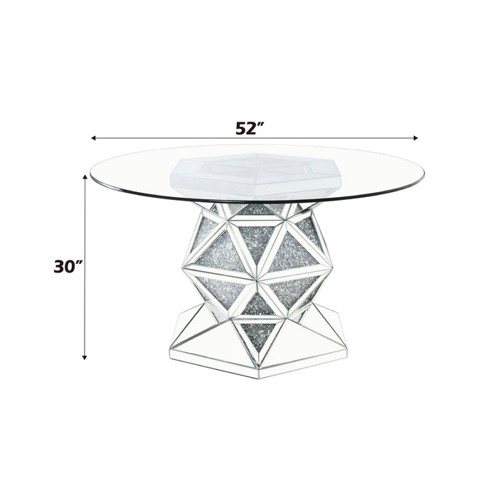 Noralie - Dining Table - Silver