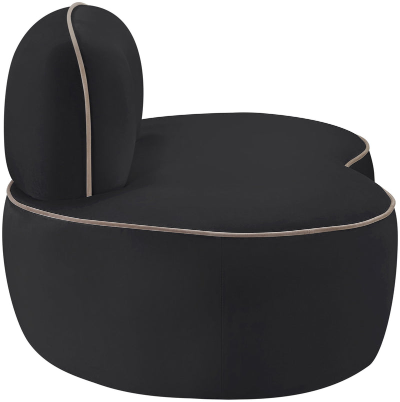 Swerve - Velvet Upholstered Chair
