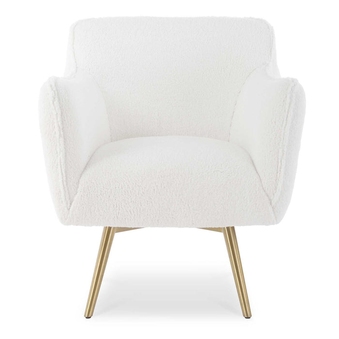 Oasis - White Swivel Chair