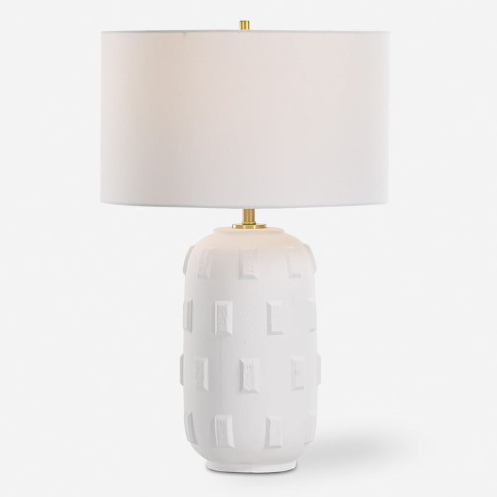 Emerie - Table Lamp - Textured White