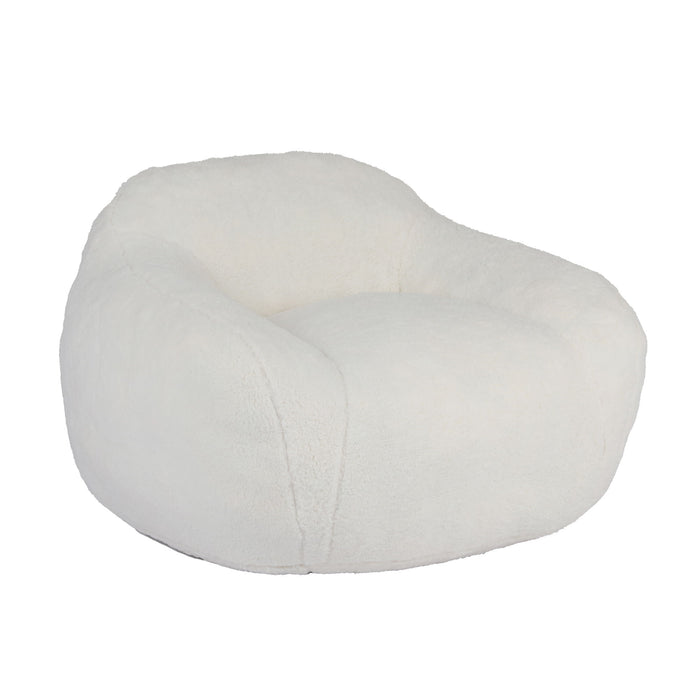 Giant Bean Bag Chair, Spacious Memory Foam With Armrests