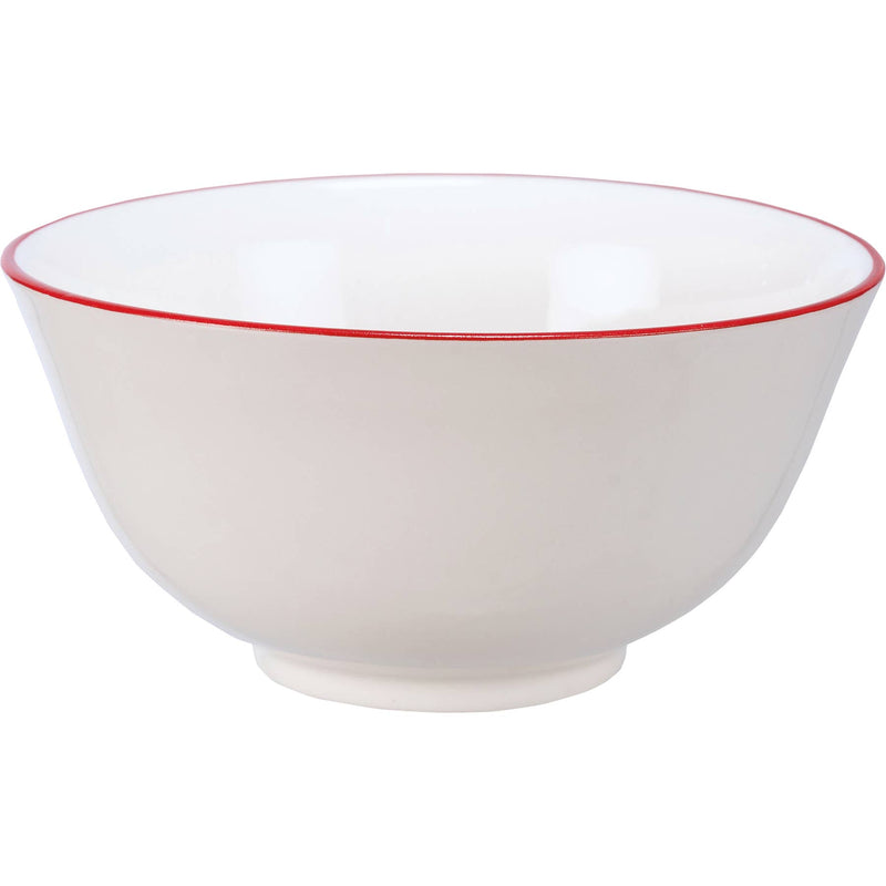 Red Truck Stoneware Bowl