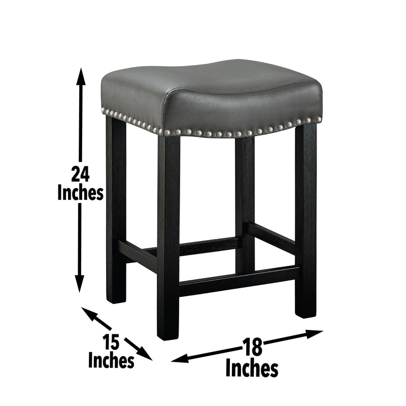 Aspen - Counter Stool - Dark Gray