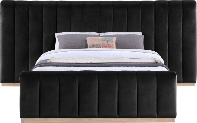 Amara - Velvet Upholstered Bed