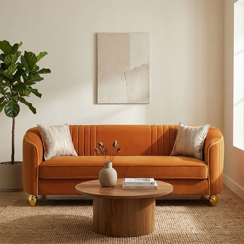 3 Seater Classic Sofa, Living Room Furniture
