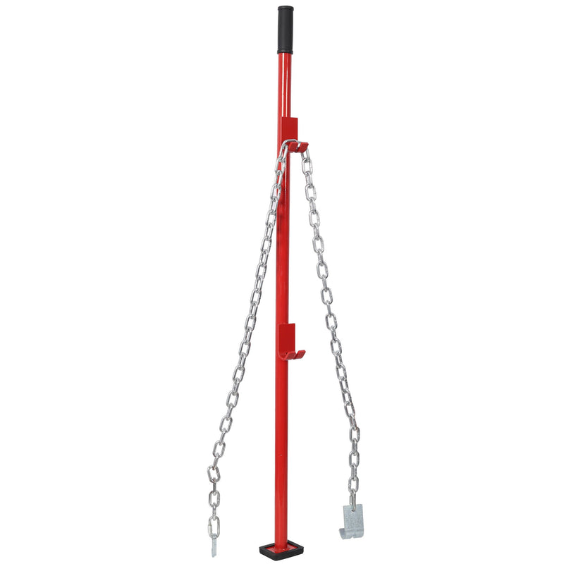 Universal Pulling Stick Tool For Car Repair Bumpers And Dent Fixing - Red