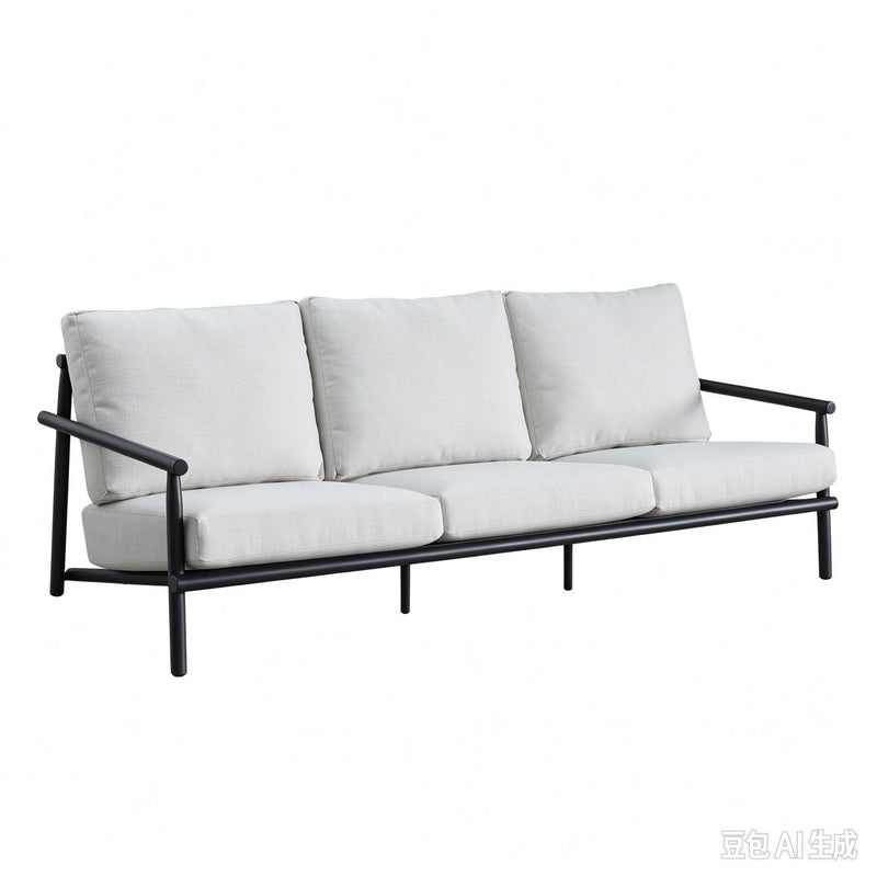 Aurelia - 4 Pieces Set - Carbon Gray / Cream Beige