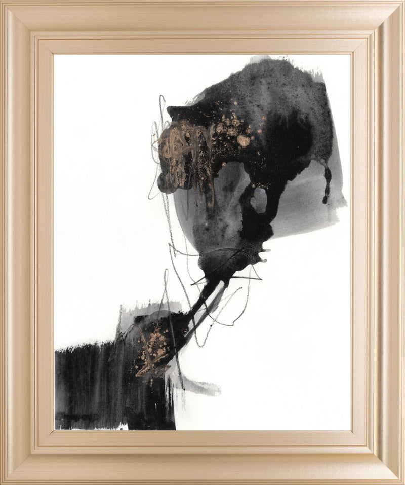 22x26 Ebony Step I By Jennifer Goldberger - Beige