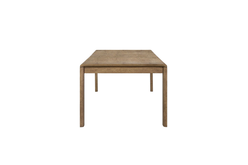 Elure - Dining Table With Leaf - Latte
