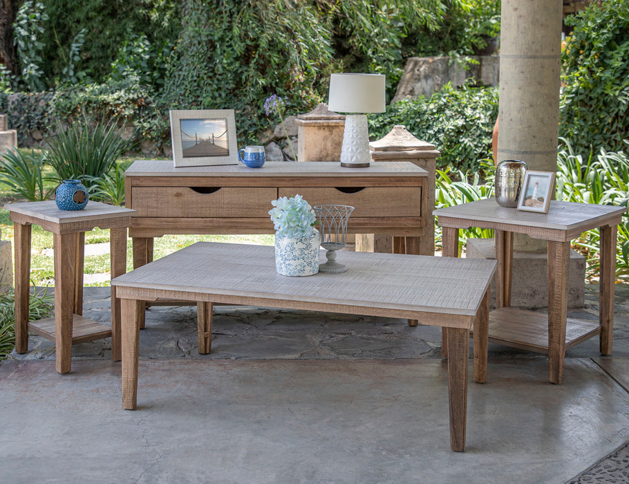 Tulum - End Table - Golden Brown