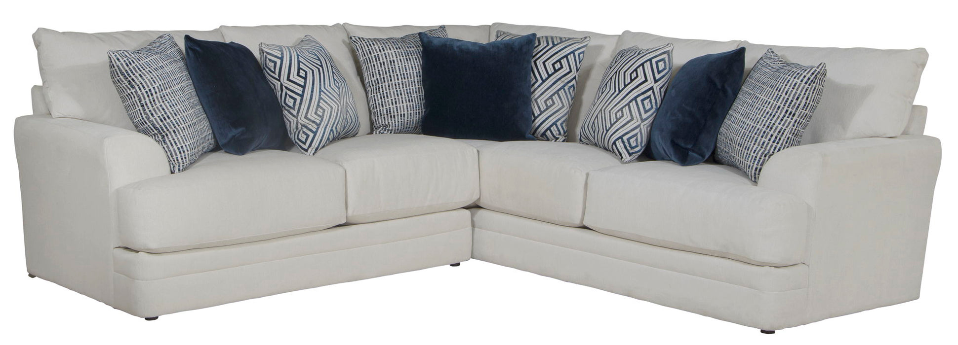 Polaris - Sectional With Comfort Coil Seating And Accent Pillows Included