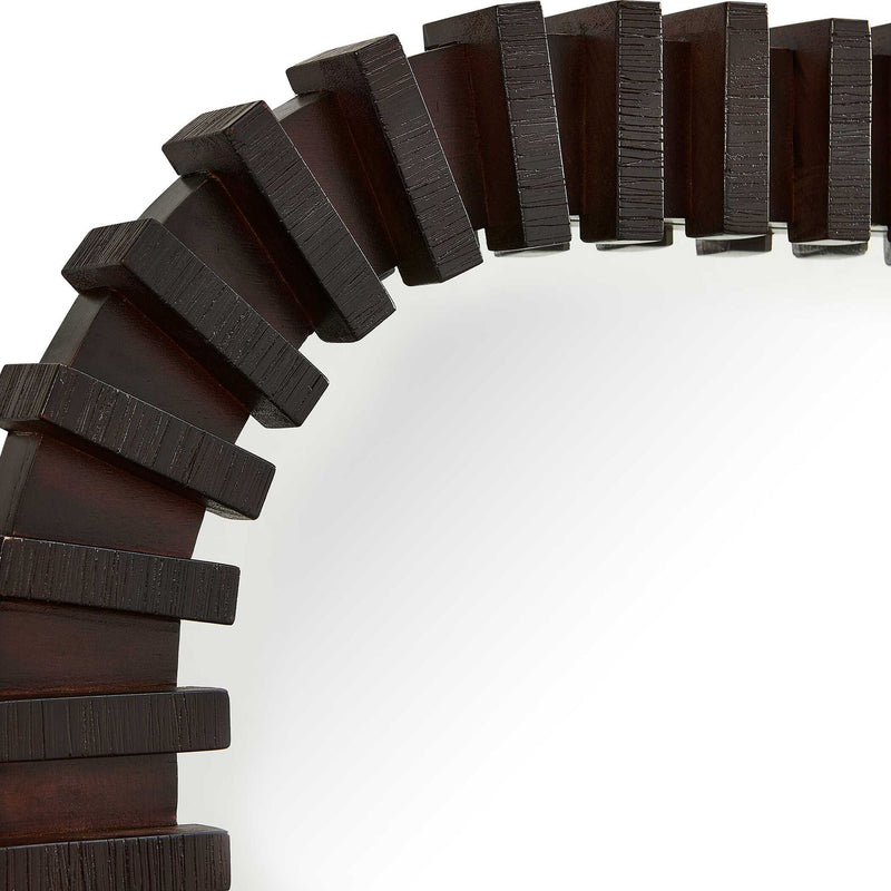 Abram - Mirror - Espresso Brown