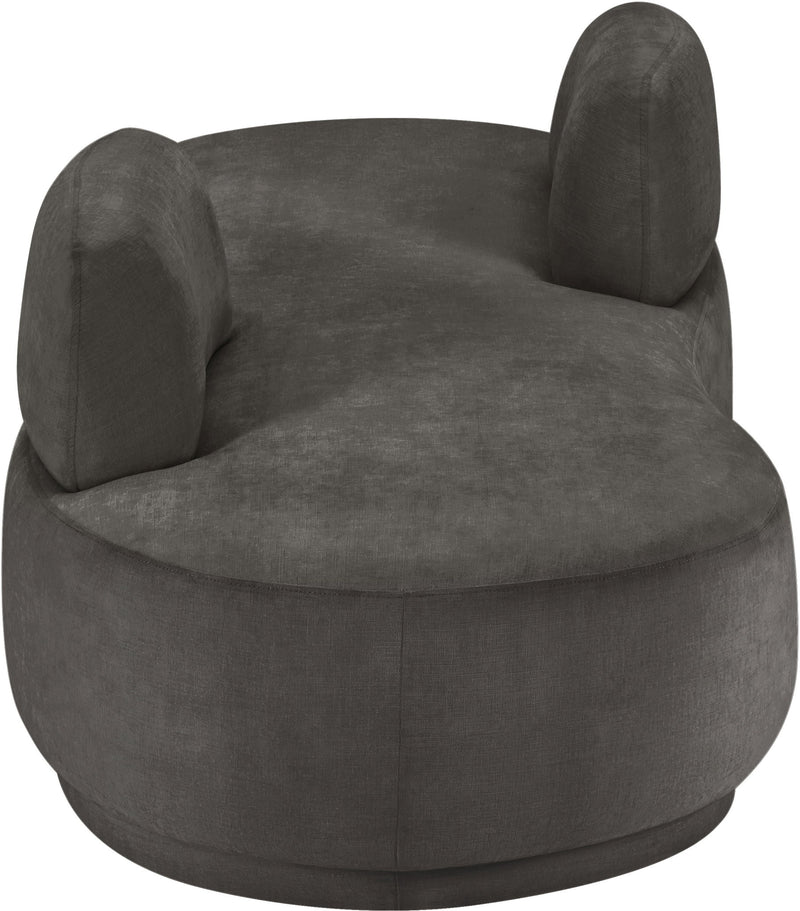 Argyle - Chenille Fabric Chaise / Loveseat