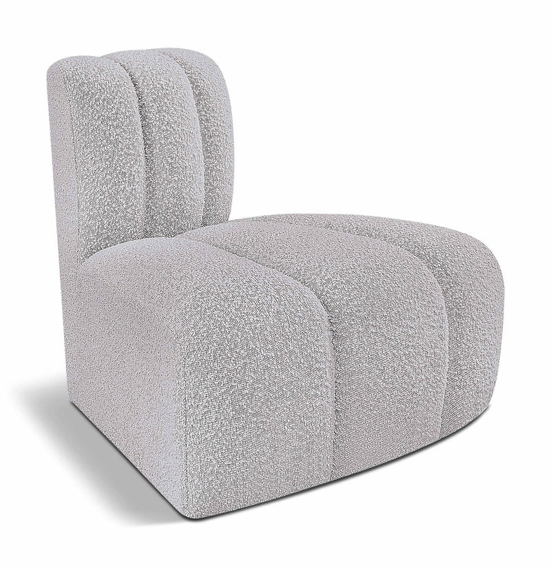 Arc - Boucle Fabric Reverse Corner