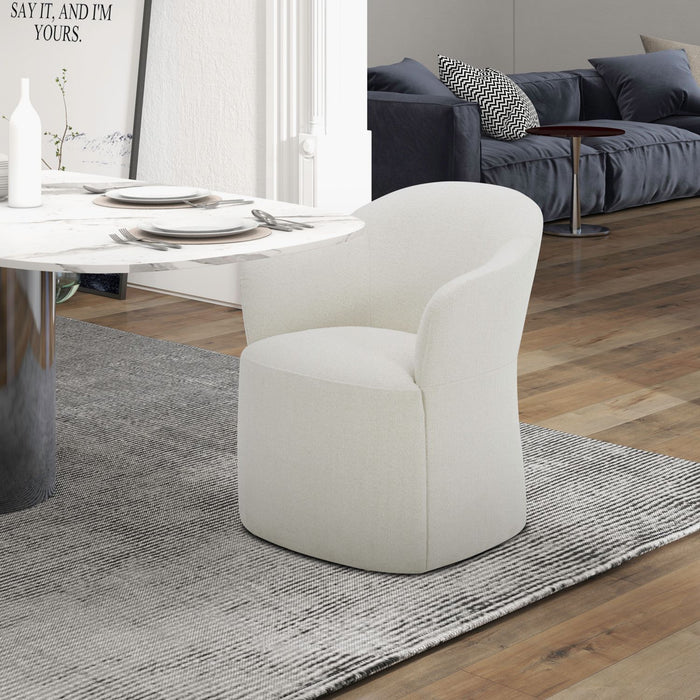 Accent Dining - Accent Chair With Casters