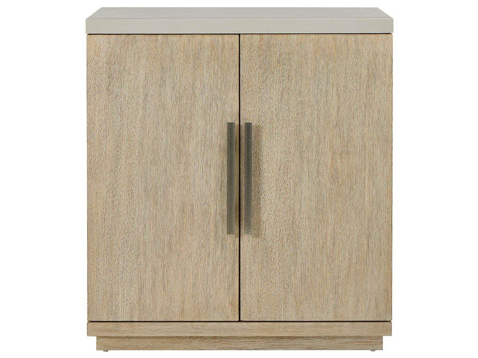 Oasis - Dockside Bar Cabinet - Beige / White