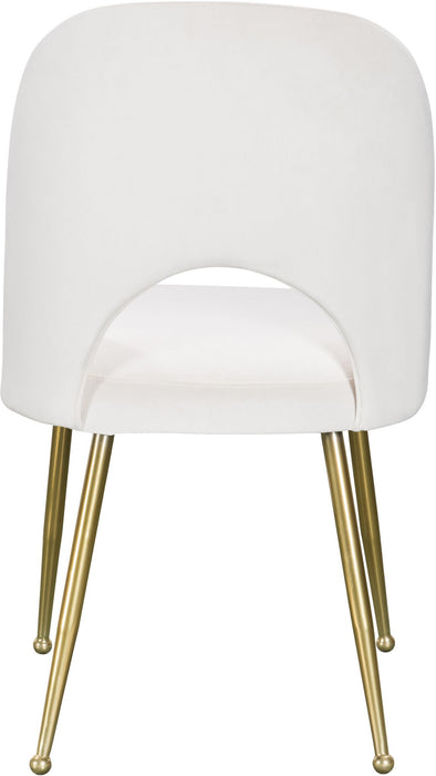 Logan - Dining Chair (Set of 2) - Gold Legs