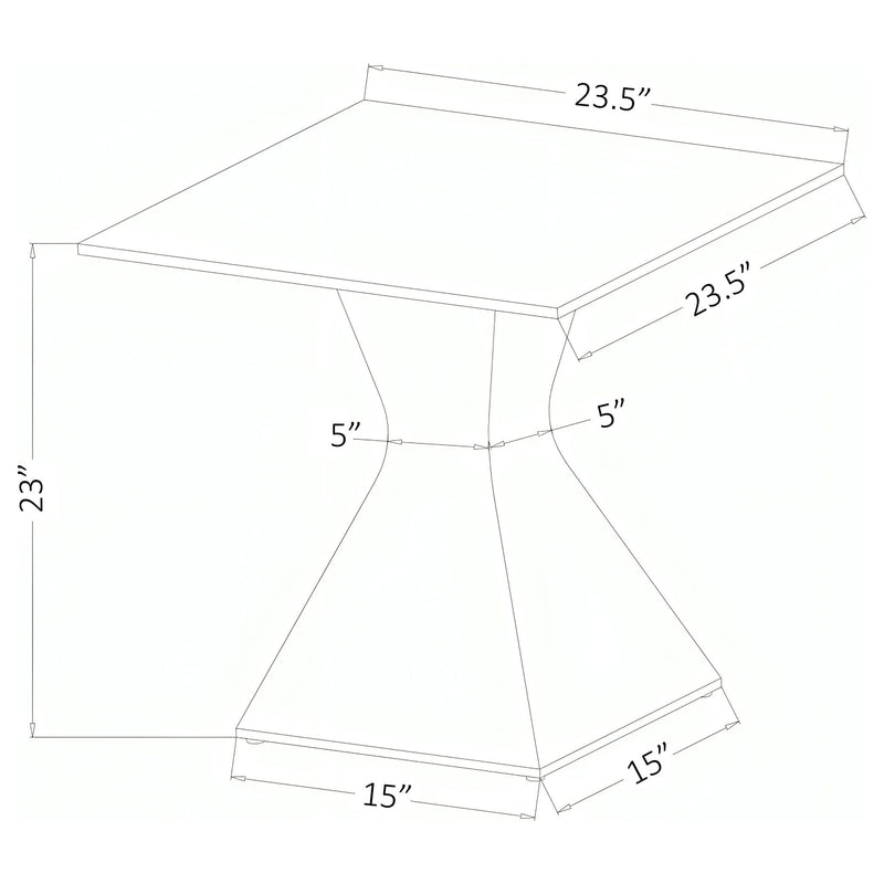 Exeter - Table With Glass Top