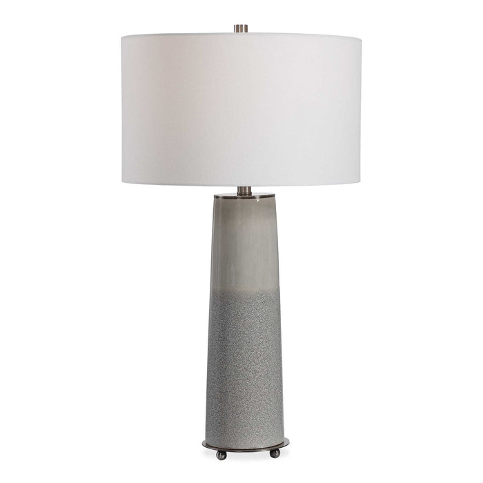 Abdel - Glaze Table Lamp - Gray