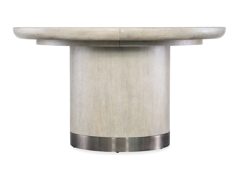 Modern Mood - Round Dining Table With 1-18in Leaf