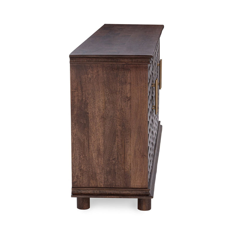 Shira - 4 Door Buffet - Kona Brown