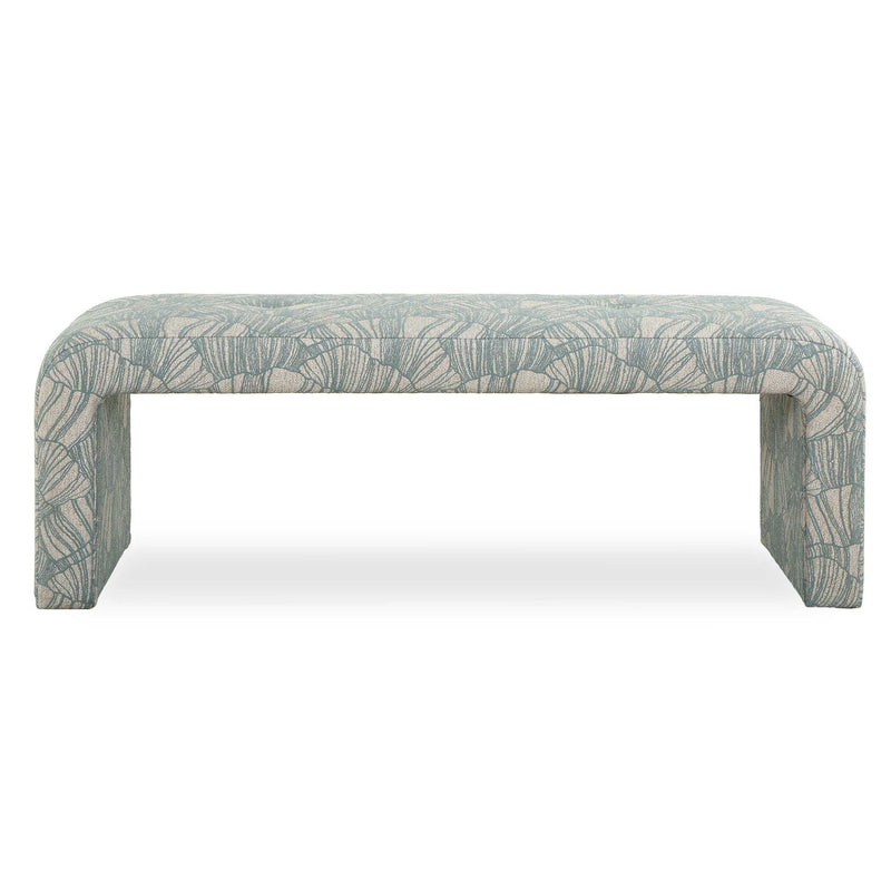 Amie - Bench - Spa Blue