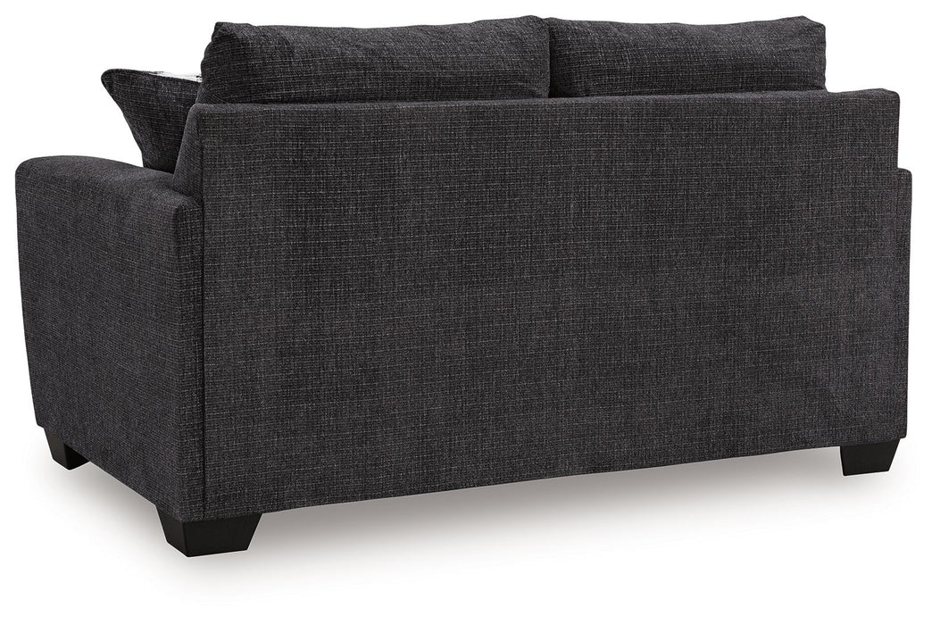 Loreo - Loveseat - Ebony