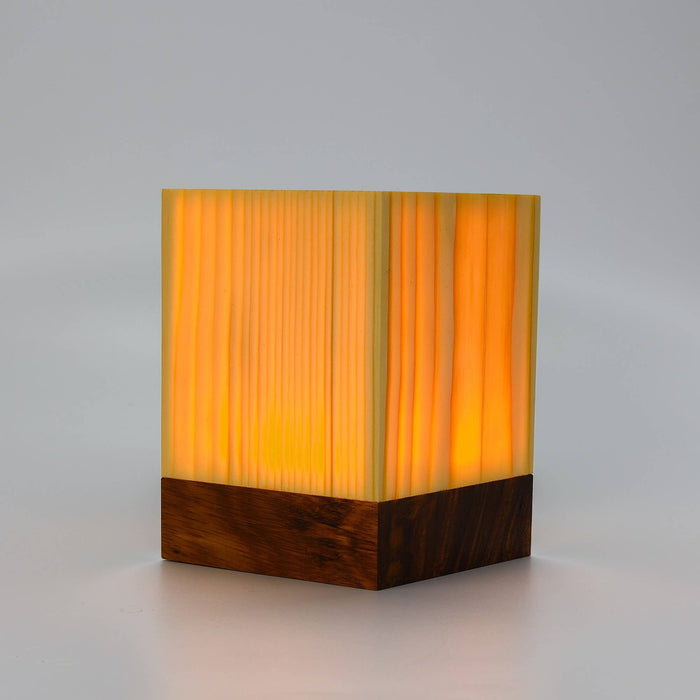 Rechargeable Wooden LED Table Lamp