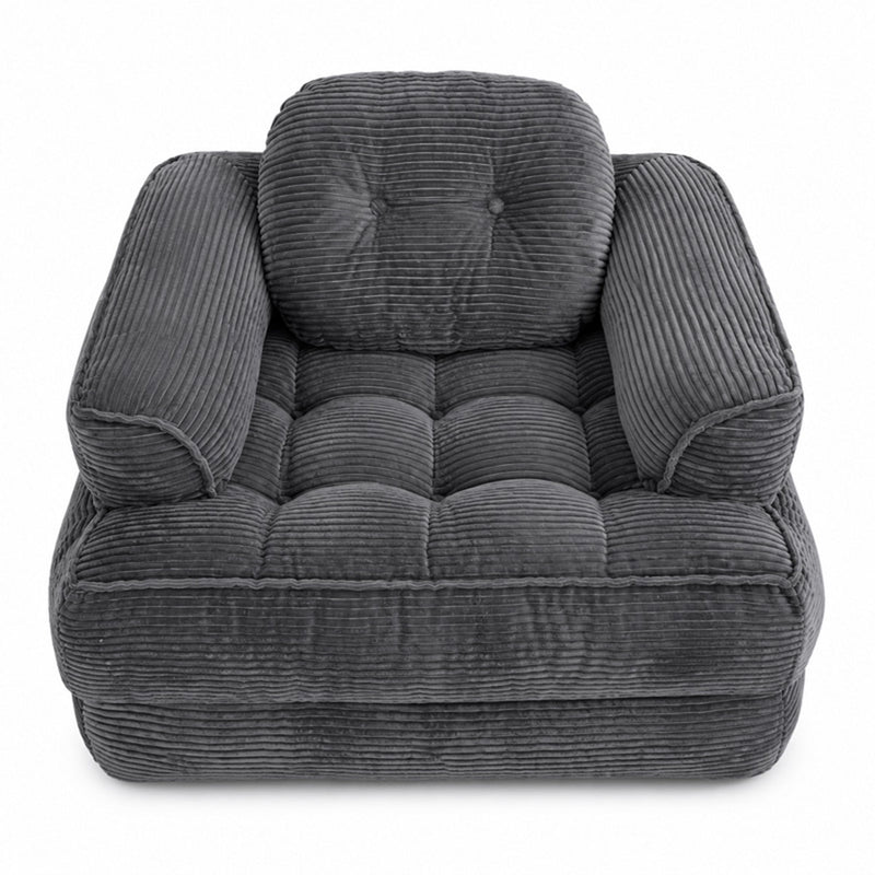 Convertible 2 In 1 Armrest Sofa For Bedroom