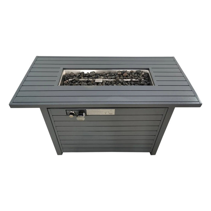 Outdoor Fire Pit Table With Lid Fuel Versatility