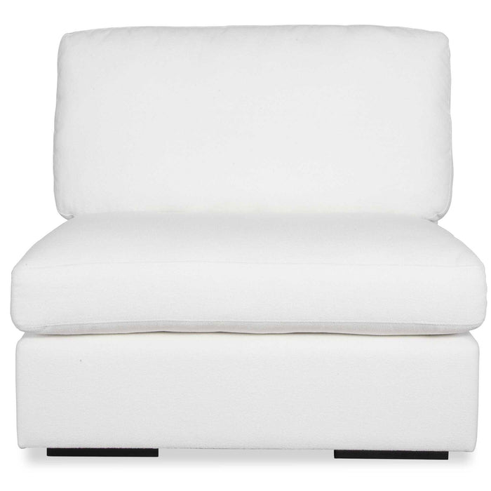 Refuge - Armless Arctic White Sofa