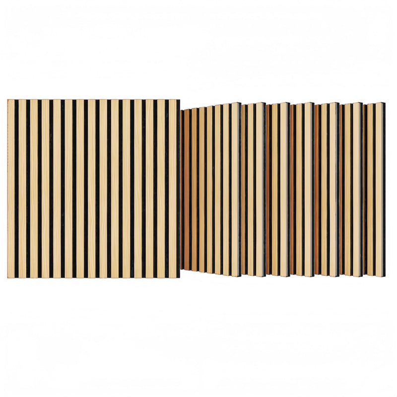 Acoustic Panels With Strip Design, Sound Absorbing Wall & Ceiling Panels