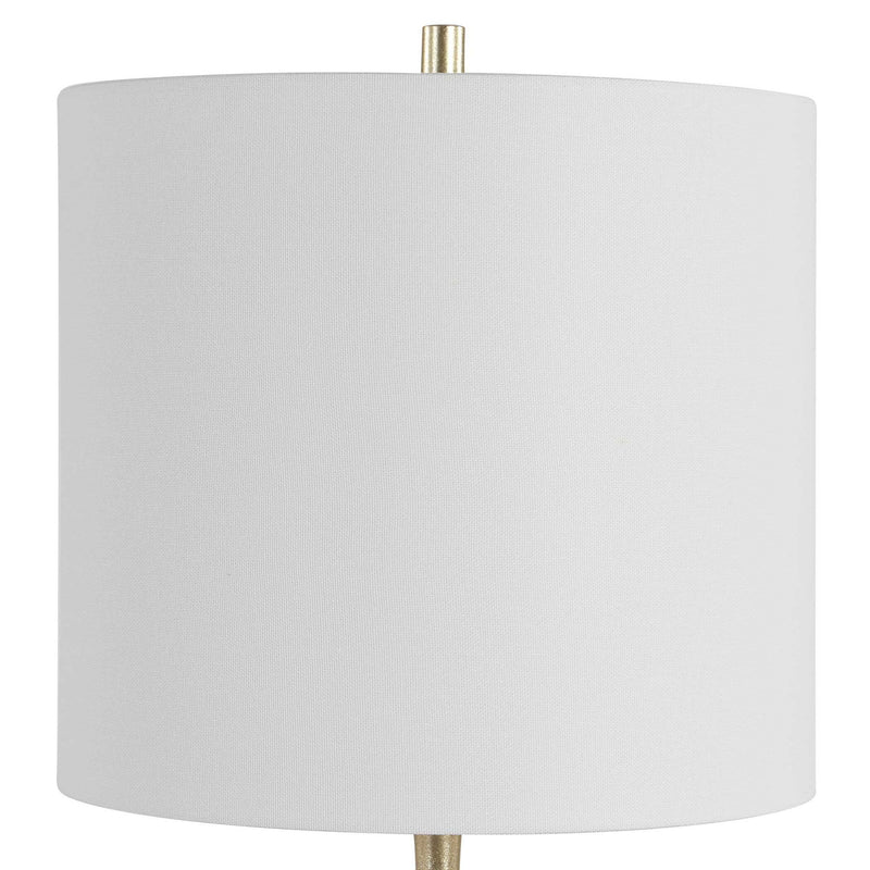 Vannett - Table Lamp - Dark Amber / White