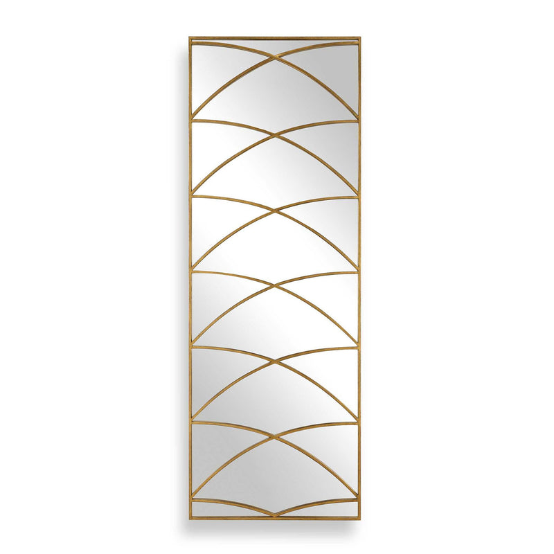 Crossed Up - Full Length Mirror - Gold