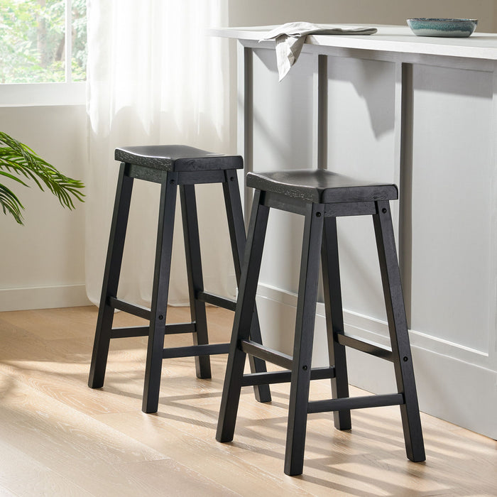 Saddle Stool - Black