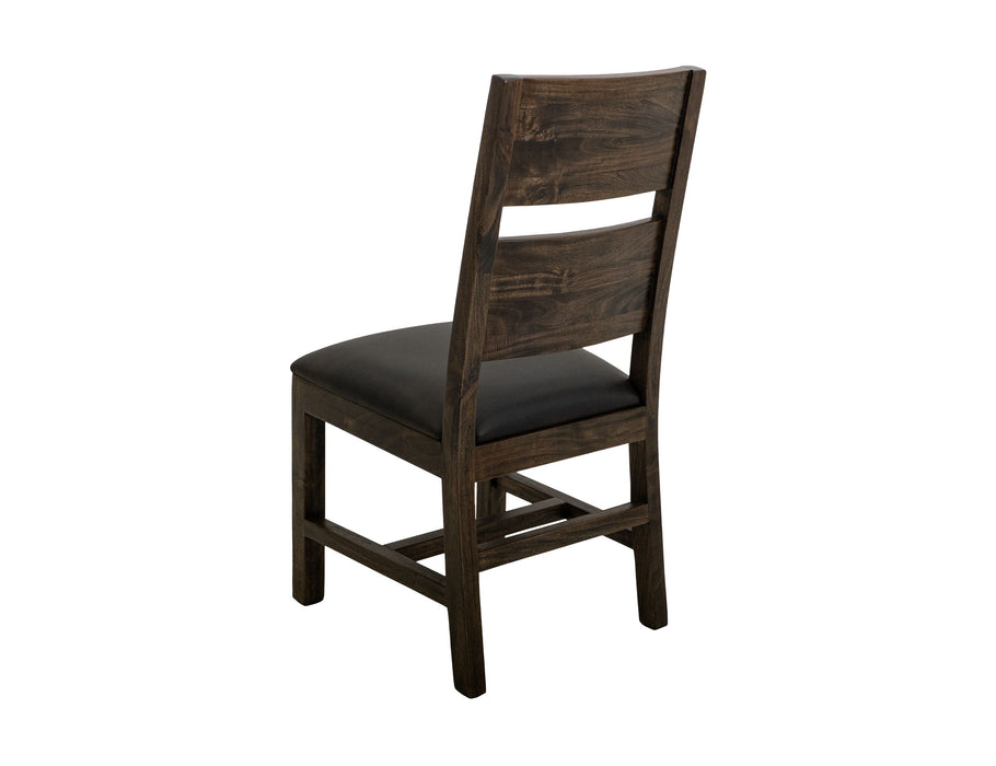 Teak - Chair (Set of 2) - Oil Black
